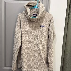 Patagonia Textured Cream Fleece Pullover